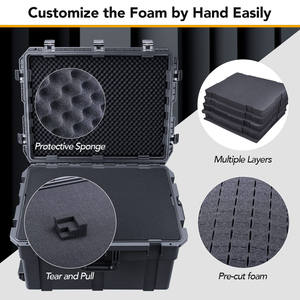 Estuche Rígido Personalizado de EVA para Dron DJI Mavic Air 2, Resistente a Impactos, Microfibra, Impermeable, con Capacidad para 7 Baterías y Control Remoto - Product Image 2