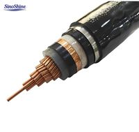 Fil électrique en cuivre SinoShine 2,5 mm 4 mm 6 mm, câble électrique monoconducteur isolé XLPE YJV pour ordinateur industriel