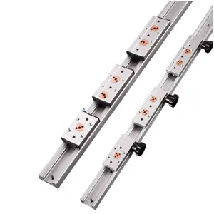 Built-in Dual Axis Guide Rail Aluminum Linear Guideway SGR25 and Wheels Bearing Block SGB25 Rail +block 3-5 Days OEM Services