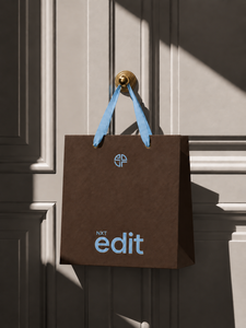 Etiqueta de Papel Rectangular con Patrón de Árbol Negro para Bolsas de Compras y Empaques - Product Image 5