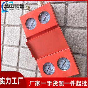 เครื่องวัดแบบกลไกเต็มรูปแบบพร้อมเข็มคู่ สามหน้าปัด ทนต่อแรงกระแทก สำหรับงานเหมือง - Product Image 2