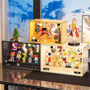 Large Capacity Blind Box Storage <strong>Display</strong> Box Transparent Dust-Proof Bubble Mart Hand-Made Modern Office PP Doll Storage Box - Product Image 3