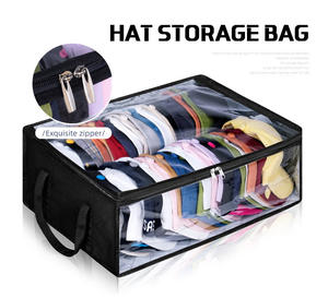 กล่องเก็บเสื้อผ้า หมวก ของใช้ส่วนตัว แบบพับได้ ผ้าไม่ทอ กันน้ำ สำหรับจัดเก็บหมวกและเสื้อผ้า - Product Image 6
