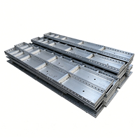 Système de coffrage en aluminium pour la construction en béton, panneau de coffrage en alliage d'aluminium réutilisable pour la construction