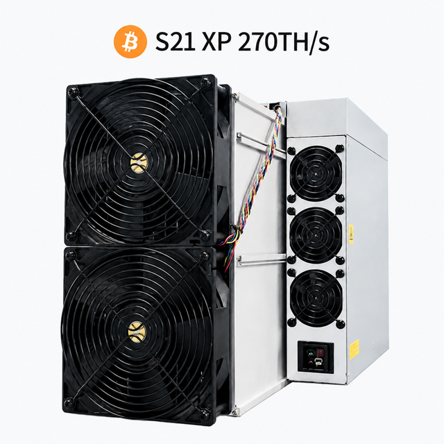 Antminer S21 XP 270TH/s SHA-256 Air-Cooled Bitcoin ASIC Mining Machine 13.5J/TH for BTC BCH BSV