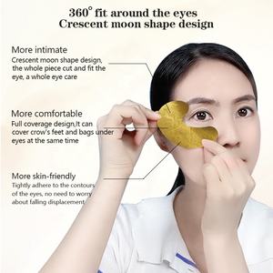 <span class=keywords><strong>Masque</strong></span> pour les <span class=keywords><strong>yeux</strong></span> en or 24 carats, <span class=keywords><strong>anti</strong></span>-<span class=keywords><strong>rides</strong></span>, hydratant, feuille non tissée pour les cernes, marque privée OEM sans sérum, soin de la peau - Product Image 4