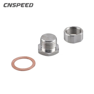 CNSPEED Oxygen Sensor <b>Adapter</b> M18X1.5 <b>Plug</b> <b>Universal</b> Exhaust Cover Replacement Part - Product Image 1