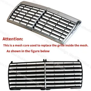Pour Mercedes Classe E W124 1985-1993 1994-1996 : Kit de remplacement de grille de radiateur, protection de calandre - Product Image 2
