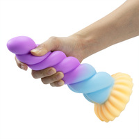 Godemiché en Silicone coloré de 7 pouces, énorme gode avec ventouse, réaliste, jouets sexuels pour adultes