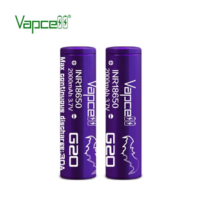 Batterie lithium-ion rechargeable <span class=keywords><strong>Vapcell</strong></span> <span class=keywords><strong>INR</strong></span> <span class=keywords><strong>18650</strong></span> 2000mAh 30A, prix d'usine OEM, cellules <span class=keywords><strong>18650</strong></span> - Product Image 3