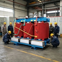 Transformateur sec triphasé à trois enroulements en alliage amorphe de type moulé en résine époxy 50Hz SC(B)H19-400 ~ 2500 Dyn11