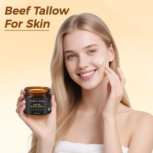 ETRUN ALISA, частная торговая марка, витамин и масло ши, увлажняющий крем для лица, глубоко питающий сухую кожу, без ароматов, говяжий жир - Product Image 2