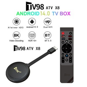 ดองเกิล IPTV Allwinner H313 ปี 2026 อุปกรณ์สตรีมมิ่ง 8K เครื่องเล่นมีเดีย อินเทอร์เน็ต OTT สมาร์ท USB พรีเมียม Android 14 Pro Fire TV Stick - Product Image 2