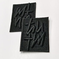 XP-Free Sample Stock Chenille Patches Heat Seal Parches bordados Custom Iron on Hot Melt Adhesive Badge Patch para chaqueta