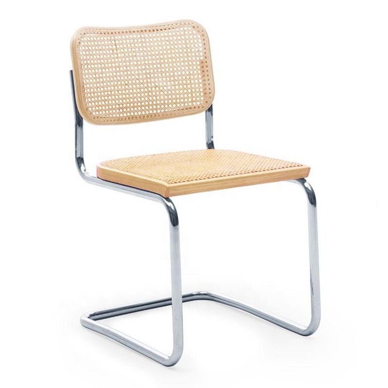 High Back Korea Nordic Rattan Wooden