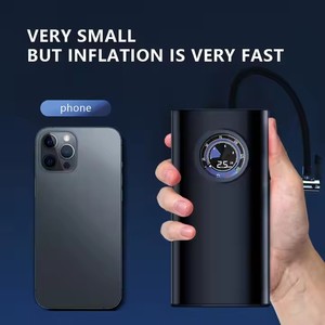 <span class=keywords><strong>Pompe</strong></span> <span class=keywords><strong>à</strong></span> air portable <span class=keywords><strong>sans</strong></span> <span class=keywords><strong>fil</strong></span> pour voiture, 3000 mAh, affichage numérique, matériau ABS, 150 PSI, gonfleur pour voiture, <span class=keywords><strong>vélo</strong></span>, moto - Product Image 5