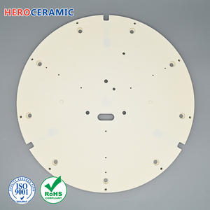 Disco de Cerámica de Alúmina de Alta Pureza (99.7%) |   Placa de Cerámica de Al2O3 de Precisión Personalizada para Aplicaciones Industriales - Product Image 1