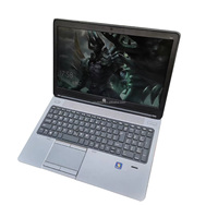 Harga Pabrik Murah untuk Laptop Bisnis Bekas 650G1 Intel I5 Generasi ke-4 4G 128G SSD 15'' Performa Unggul Komputer Kantor Kamera EU