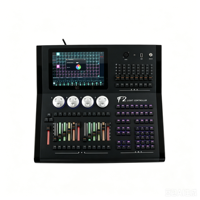 Console DMX 512 professionnelle F2 F3, contrôleur d'éclairage, lumières de fond, fader, écran tactile, puissant pour les grands événements, concerts, DJ