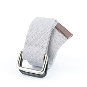 Mode Double D Anneau <span class=keywords><strong>Boucle</strong></span> Hommes Femmes Étudiant Sangle Toile <span class=keywords><strong>Ceinture</strong></span> <span class=keywords><strong>Sans</strong></span> Trous - Product Image 6