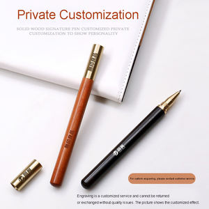 NBNP NP-2010 <span class=keywords><strong>Penna</strong></span> <span class=keywords><strong>Stilografica</strong></span> in Rame con Pennino in Metallo Gold Standard 0.5mm per Ufficio, Firma e Lettering, Made in China, Set Regalo - Product Image 2