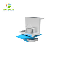Accessoires de montage solaire KINGSOLAR, pinces de fixation intermédiaires pour montage sur toit en tuiles, fournisseur CE ISO OEM