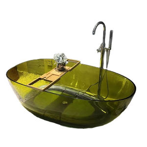 Premium Transparente Badewannen- und Waschbecken-Kombination, Klare Schönheit für Luxuriöses Wohnen, für Badewannen & Whirlpools - Product Image 1