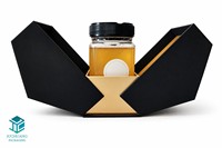 Boîte cadeau rigide magnétique à double porte de luxe, logo personnalisé, matériau et emballage personnalisés