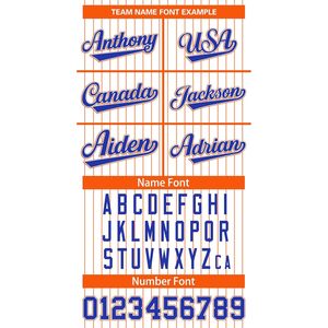 Custom Pinstripe <b>Baseball</b> Jersey Unisex Adult Sublimated Breathable Teamname 00 - Product Image 5