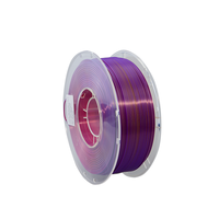Haut de gamme 1kg soie tricolore PLA imprimante 3D Filament qualité 3D imprimé tiges en plastique avec lustre progressif lisse