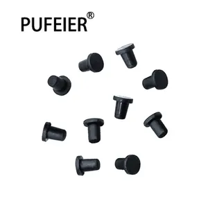 Hộp Mực Nhỏ Màu Đen Cao Su Niêm Phong Cắm Tân Trang Công Cụ DIY CISS Silicone Cắm Stopper Kín Khối Không Khí CISS Phụ Kiện