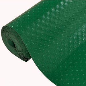 Tapis de sol intérieur hygiénique antidérapant en caoutchouc NBR à motif pièces de monnaie, respirant, sans coutures fines, non propice à la croissance bactérienne - Product Image 1