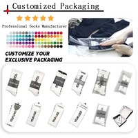 Chaussettes de sport personnalisées à compression pour la course, avec coussinets, anti-ampoules, évacuation de l'humidité, pour la randonnée athlétique