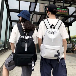 2025 Tùy Chỉnh Trọng Lượng Nhẹ Hàn Quốc Phong Cách Unisex Ba Lô Đơn Giản Thời Trang Giản Dị Cao Đẳng Trung Học Thiết Kế Polyester Thư - Product Image 5