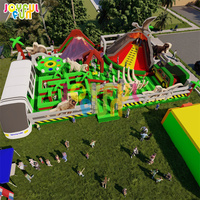Parc gonflable JOYFUL FUN TUV Factory, aire de jeux gonflable intérieure, parc d'attractions gonflable