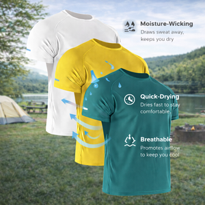 T-shirts de sport à col rond pour la course à pied, la musculation et la remise en forme, coupe ample, t-shirt de performance pour la course à pied, surdimensionné, athlétique - Product Image 2