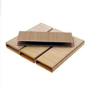 Agrafes en acier de haute qualité 16GA, <span class=keywords><strong>type</strong></span> U, à tige lisse, fil fin, galvanisées, série N11 N12 N13 N15 N16 N17 N18 N21 - Product Image 4