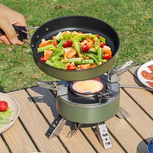 Nouveau réchaud portable infrarouge manuel au butane léger et métallique 2026 avec sac de rangement et supports pliables pour <span class=keywords><strong>camping</strong></span> <span class=keywords><strong>en</strong></span> extérieur et <span class=keywords><strong>en</strong></span> voiture - Product Image 3