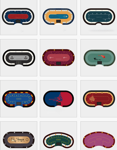 โต๊ะโป๊กเกอร์คาสิโนขนาด 96 นิ้ว โต๊ะโป๊กเกอร์ทันสมัย ทำจากไม้จริง พร้อมขาโต๊ะลายกรงเล็บเสือ - Product Image 6