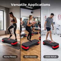 Plateforme d'entraînement portable antidérapante à hauteur réglable, conception OEM d'usine