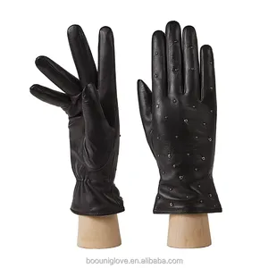 New Design And Fashion Touch Screenwomen Leather Gloves For Women Winter Fashion Driving Gloves Mittens