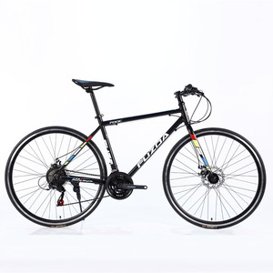 Vélo hybride Pozzia 700C, cadre rigide en aluminium, frein à disque, vélo de ville et de sport - Product Image 2