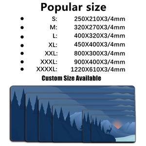 Tapis de bureau professionnel en caoutchouc FX, grand tapis de souris imperméable, base antidérapante, bords cousus, idéal pour le gaming et le bureau - Product Image 3