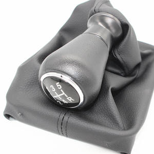 Pommeau de levier de vitesse en cuir 5 positions noir pour Peugeot Europe - Product Image 3