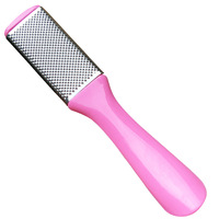 Râpe à pieds professionnelle, durable, imperméable, réutilisable, avec manche en plastique, pour le soin des pieds, éliminateur de callosités, outil de pédicure