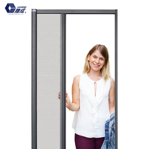 <span class=keywords><strong>Mosquitera</strong></span> <span class=keywords><strong>Enrollable</strong></span> de Aluminio para <span class=keywords><strong>Puerta</strong></span>, Apertura de Dos Lados, Venta al por Mayor de Fábrica BSCI - Product Image 1