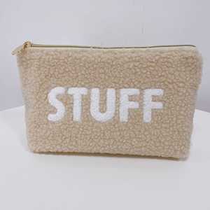 Bolsa de Maquillaje de Viaje de Gran Capacidad de Poliéster con Cierre y Logotipo Personalizado para Mujer - Product Image 4