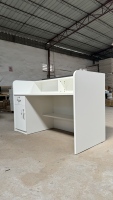 Comptoir de caisse moderne et luxueux de petite taille pour restaurant/spa/salon/bar à ongles, prix direct usine