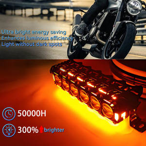 ไฟสปอร์ตไลท์เสริม Jhs Super Bright แบบแถบแสง ไฟตัดหมอก 140W 6 เลนส์ ไฟหน้า LED สำหรับรถจี๊ป มอเตอร์ไซค์ และรถ SUV - Product Image 4