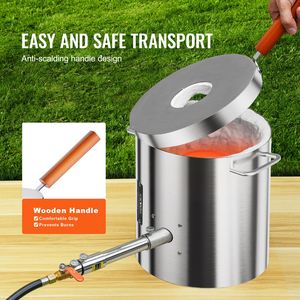 ชุดเตาหลอมแก๊สโพรเพน DB Wholesale 8 กก./18 ปอนด์ พร้อมครูซิเบิลและที่คีบ สำหรับหลอมโลหะ อลูมิเนียม หลอมเหล็ก หลอมแกนมอเตอร์ - Product Image 4